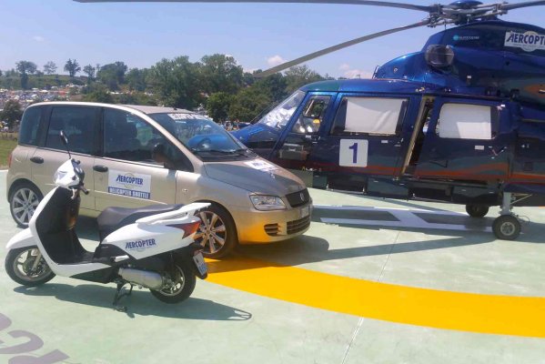 Aercopter - пассажирскими перевозками на вертолете