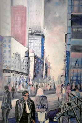 New York / 2002 / oil on canvas / 70 x 50 cm