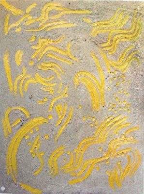 Le ali / 2014 / cenere del camino e pittura su legno / 150 x 70 cm