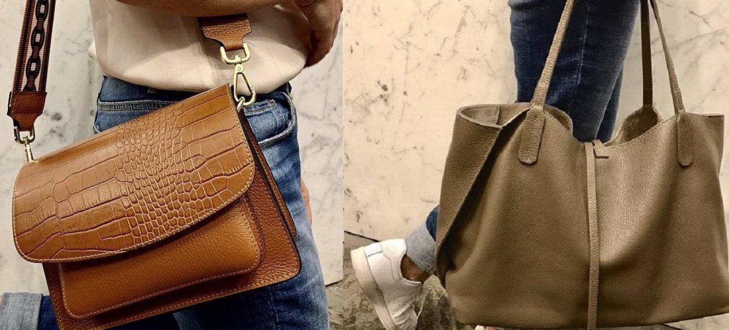 Simone Crossbody Italian Leather Bag - Made in Florence — Poppi Italian  Leather