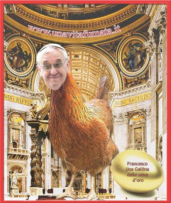 Papa Francesco / 2014 / poster digitale / 100 x 140 cm