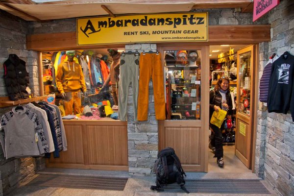 Ambaradanspitz - прокат лыж в Грессоне