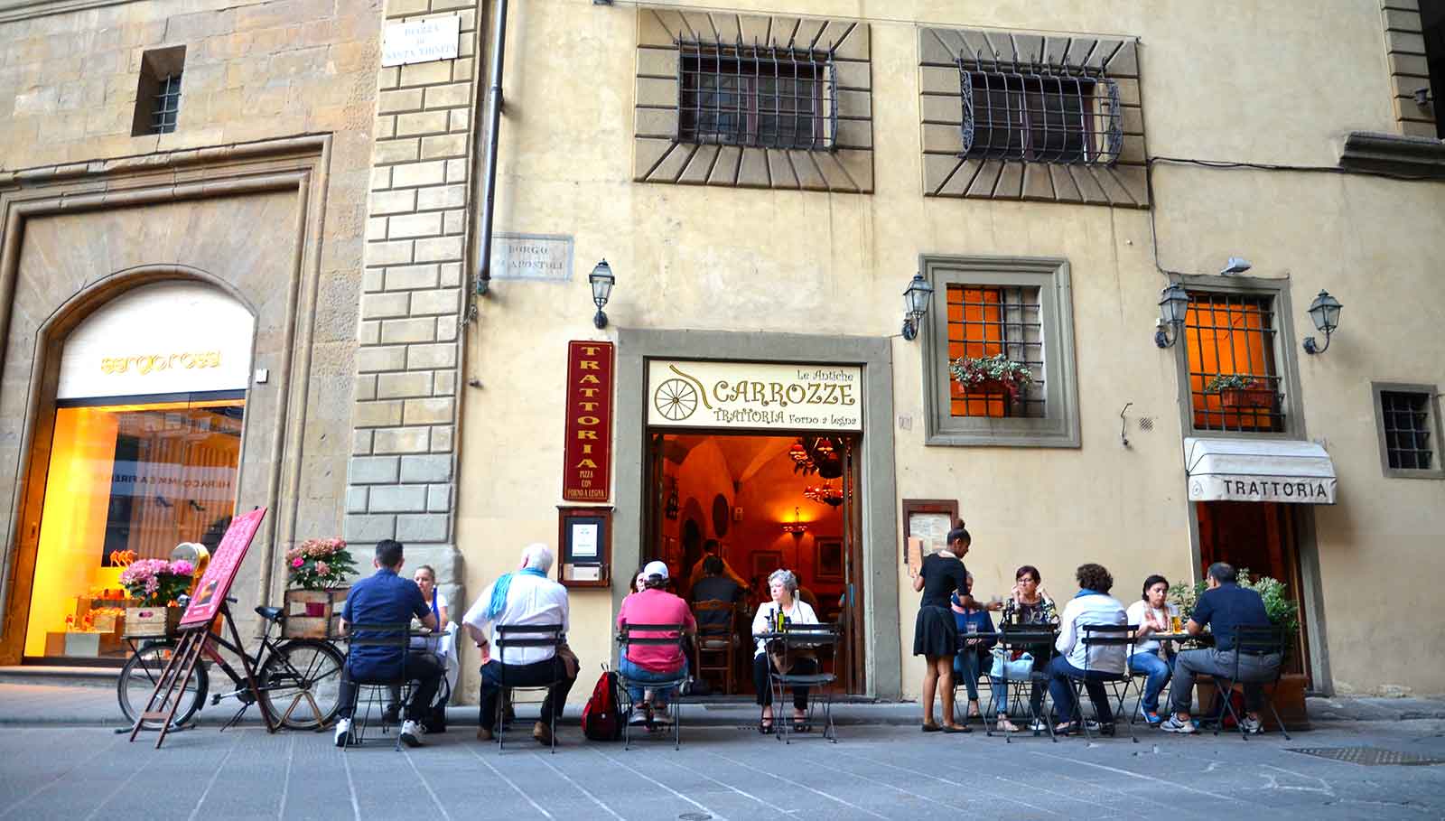 Le Antiche Carrozze - Typical Florentine Trattoria