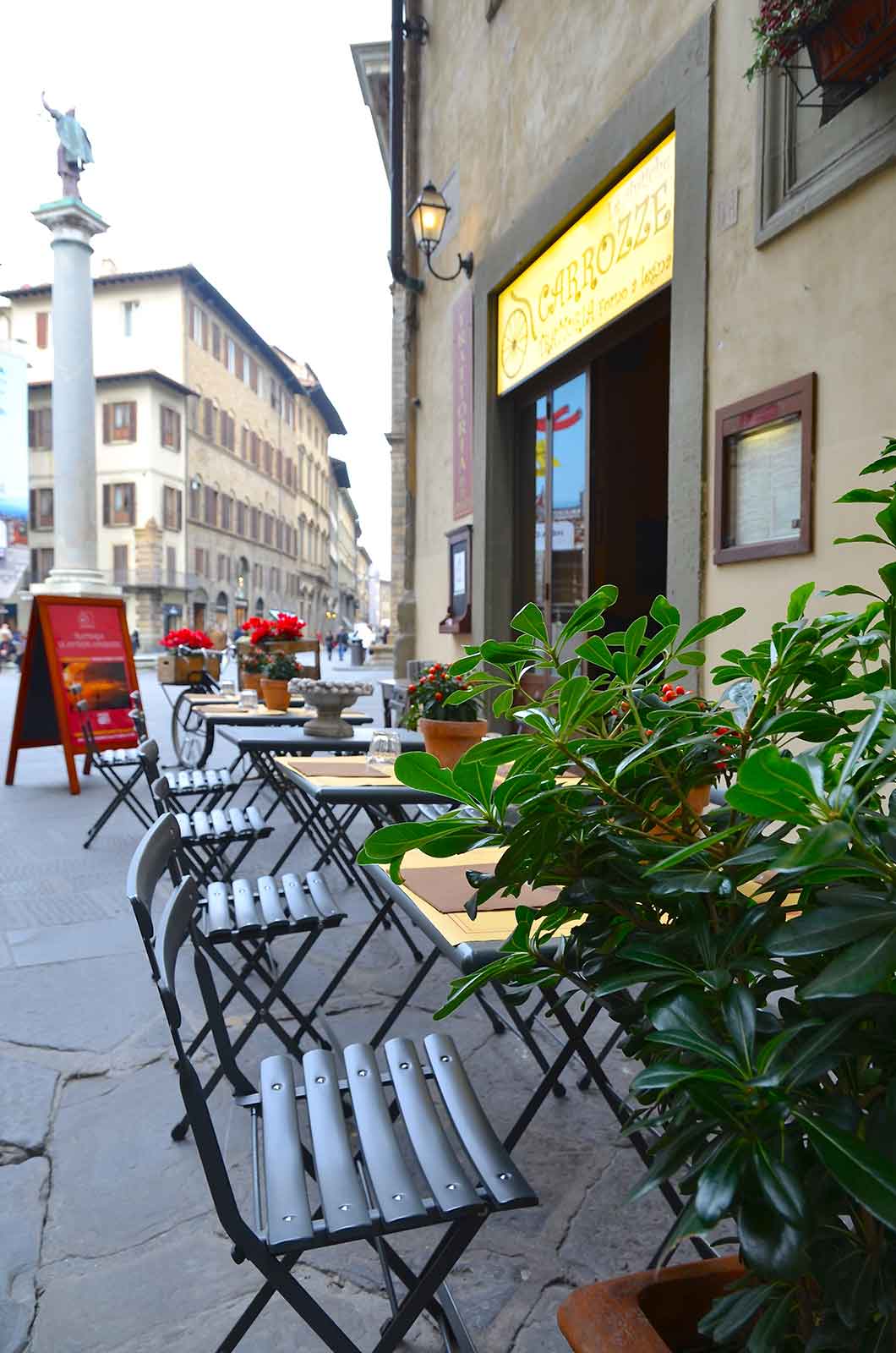 Le Antiche Carrozze - Typical Florentine Trattoria