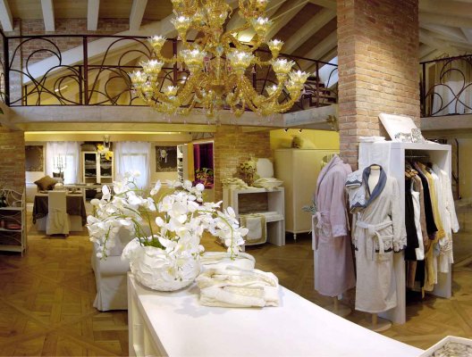 Мартина Видал (Martina Vidal) Венеция - магазин домашнего белья и кружево Бурано