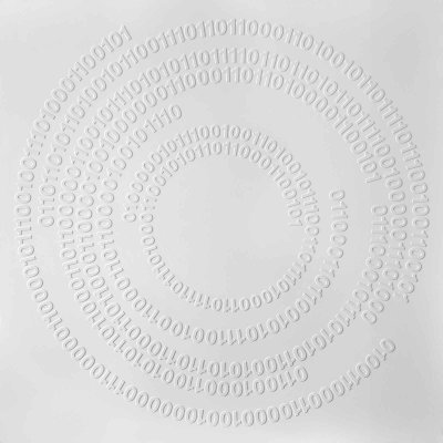 Superficie bianca / 2017 / enamel on canvas / 100x100cm