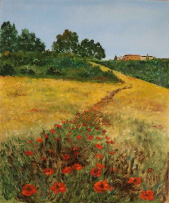 Voglia di estate / 1995 / oil on canvas / 50 x 60 cm
