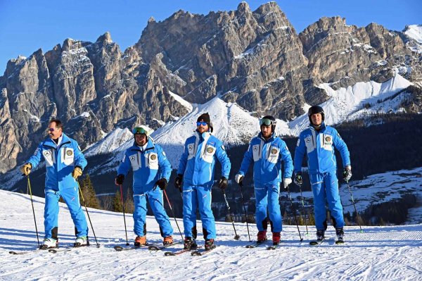 Cristallo Ski School in Cortina