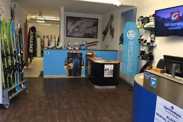 Sport Buotique Alain Ski Service - Rental shop in Selva Val Gardena