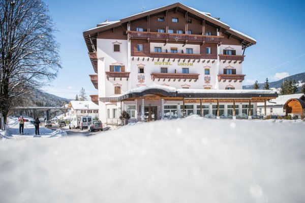 Union Hotel in Dobbiaco Puster Valley