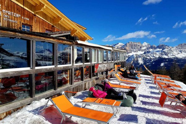 Club Moritzino - апре-ски самых крутых в Доломитовых Альпах 