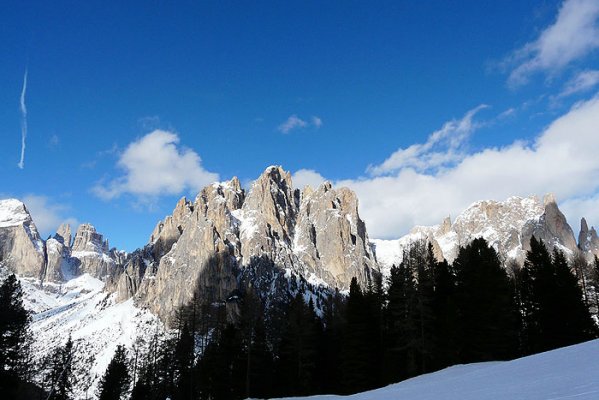 Refuge at the foot of the famous Towers of Vajolet